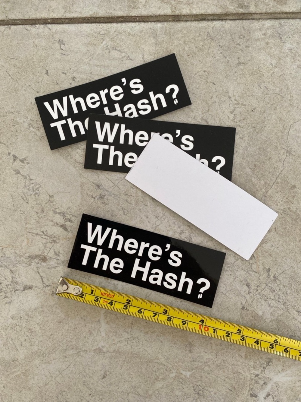 Where’s The Hash? Sticker Pack - Picture 3 of 4